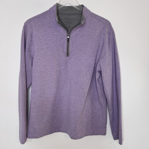 Mizzen Main Mens 1/4 Zip Proflex Pullover Sweatshirt Size Medium Lot of 2 Golf - Picture 2 of 16
